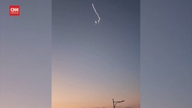 VIDEO: Israel Cegat Serangan Udara, Asap Muncul di Langit Eilat