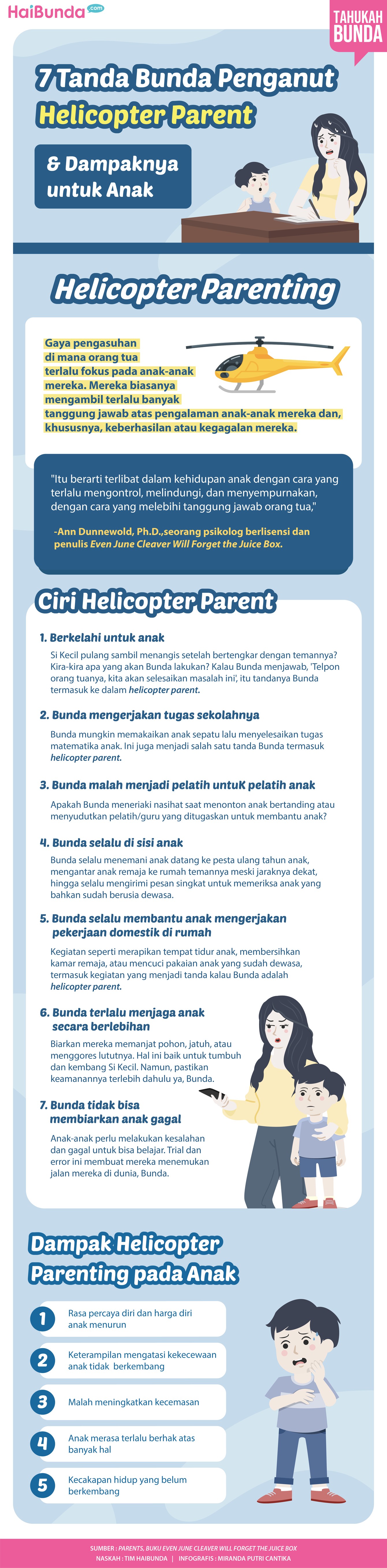 7 Tanda Bunda Penganut Helicopter Parent & Dampaknya untuk Anak 7 Tanda Bunda Penganut Helicopter Parent

& Dampaknya untuk Anak