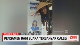 VIDEO: Pengamen Raih Suara Terbanyak Caleg