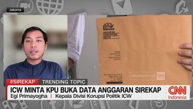 VIDEO: ICW Minta KPU Buka Data Anggaran Sirekap