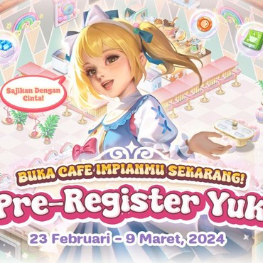 Cara Pra-Registrasi Game Hello Cafe