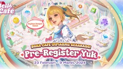 Cara Pra-Registrasi Game Hello Cafe