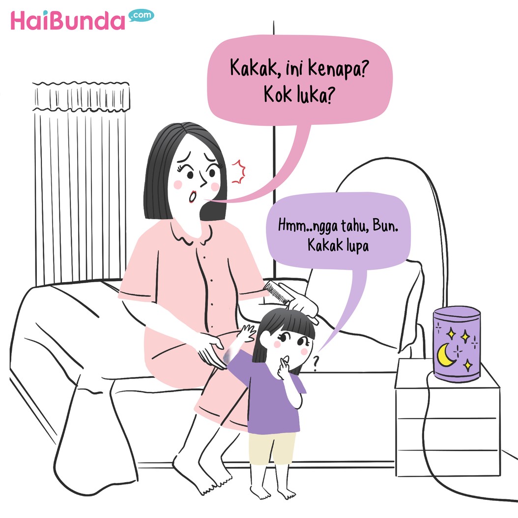 Luka Misterius di Badan Si Kakak
