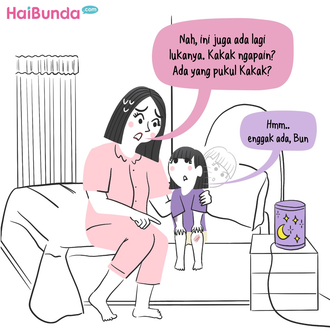 Luka Misterius di Badan Si Kakak