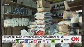 VIDEO: Siasat Pengusaha Warteg Saat Harga Beras Tinggi