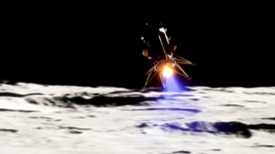 Wahana Amerika mendarat di Bulan