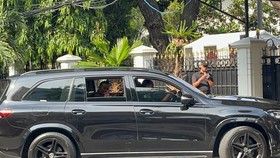 AHY Temui Ma'ruf Amin di Rumah Dinas Wapres