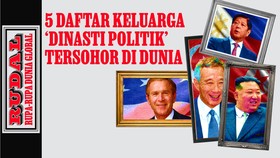 RUDAL: 5 Keluarga 'Dinasti Politik' Tersohor di Dunia