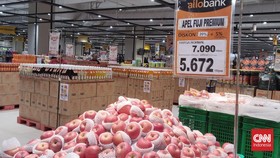 Apel Fuji Mulai Rp30 Ribuan per Kg di Transmart Full Day Sale