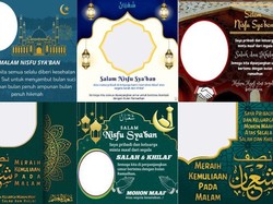 95+ Twibbon dan Ucapan Nisfu Syaban 2024 Gratis, Upload ke Medsosmu, yuk!