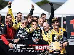 Hasil WSBK Australia Race 1: Iannone Langsung Naik Podium, Bautista Terpuruk