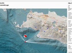 Gempa M 5,7 Bayah Banten Akibat Aktivitas Subduksi Lempang Indo-Australia