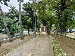 Viral Tiang Lampu Taman di Kelapa Gading Dicuri, Bina Marga Jakut Buka Suara