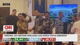 VIDEO: Momen AHY Bertemu Moeldoko Usai Kisruh Partai Demokrat