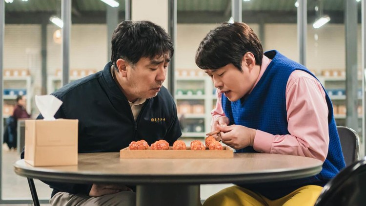 Potongan adegan drama Korea Netflix Chicken Nugget.