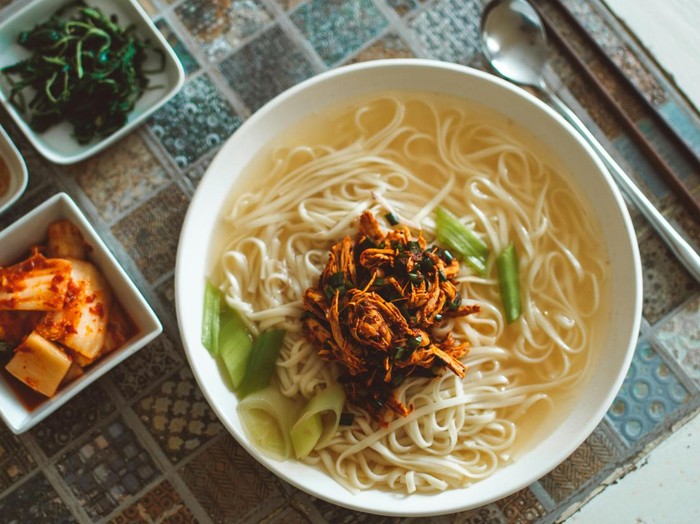 Ilustrasi makanan Korea