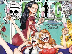 Sampul One Piece Chapter 1108 Disorot, Penuh Karakter Cewek