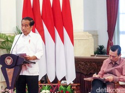 Penjelasan Jokowi soal Program Makan Siang Gratis Dibahas di Istana