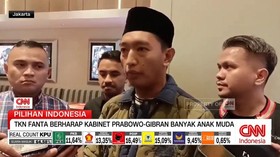 VIDEO: TKN Fanta Berharap Kabinet Prabowo Gibran Banyak Anak Muda
