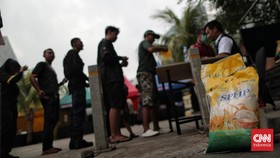 FOTO: Ramai Bazar Pasar Murah Demi Jaga Harga Pangan Jelang Ramadan