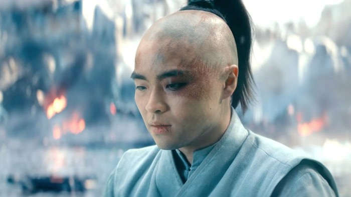 Penampilan Dallas Liu sebagai Pangeran Zuko di Avatar: The Last Airbender (2024).