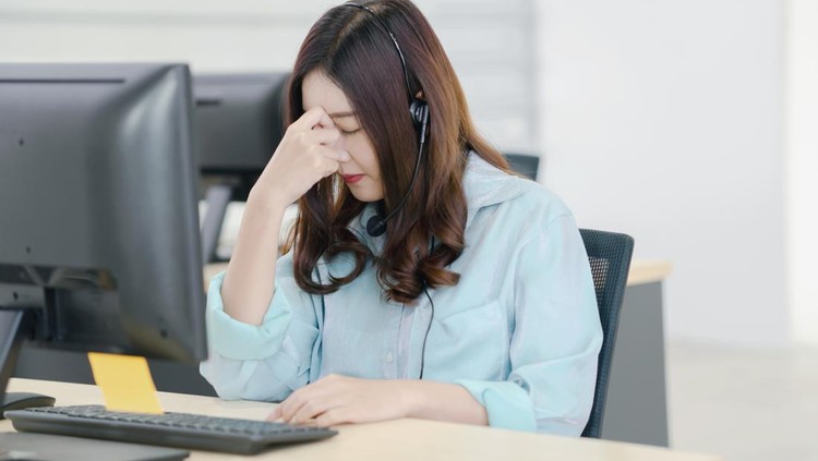 ilustrasi call center