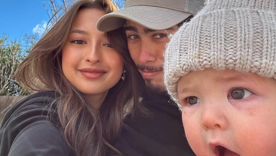 Wajah anak Jennifer Coppen dan Dali Wassink