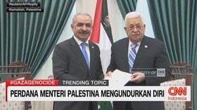 VIDEO: Perdana Menteri Palestina Mengundurkan Diri