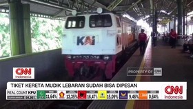 VIDEO: Tiket Kereta Mudik Lebaran Sudah Bisa Dipesan