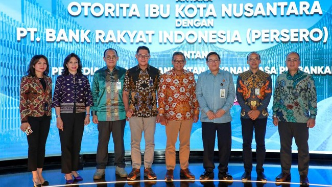 Sinergi dengan BRI mempermudah ASN OIKN terkait layanan perbankan berbasis teknologi informasi, seperti pengelolaan payroll, tunjangan kinerja, hingga KPR.