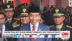 VIDEO: Jokowi Soal Ikut Susun Kabinet Prabowo: Kok Tanya Ke Saya?