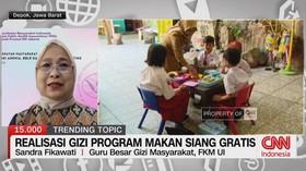 VIDEO: Realisasi Gizi Program Makan Siang Gratis