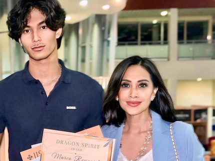 7 Potret Tampannya Marco Putra Diah Permatasari, Dapat Penghargaan dari Sekolah