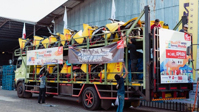 Pendaftaran mudik dari Astra Honda Motor dibuka mulai 26 Februari hingga 2 April.