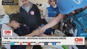 VIDEO: PBB: Militer Israel Hentikan Konvoi Evakuasi Medis
