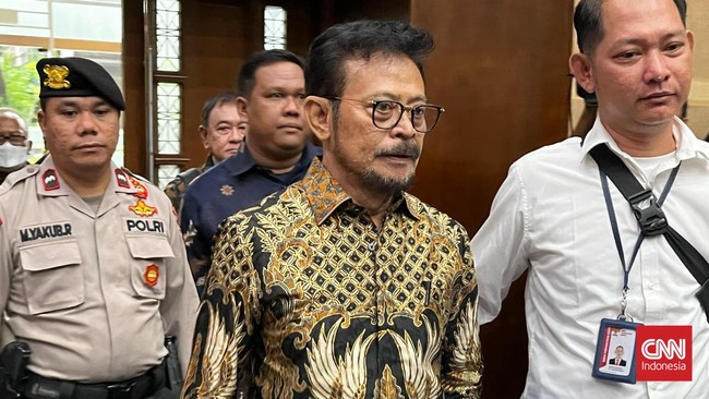 Hal yang memberatkan tuntutan Syahrul Yasin Limpo adalah tindak pidana korupsi dilakukannya dengan motif tamak.