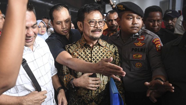 Vonis Mantan Menteri Pertanian Syahrul Yasin Limpo Ditetapkan Hari Ini