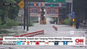 VIDEO: Banjir Ibu Kota Sebabkan Kemacetan