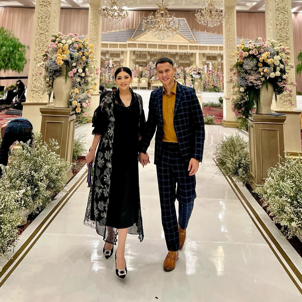 Choky Sitohang dan Melissa Aryani