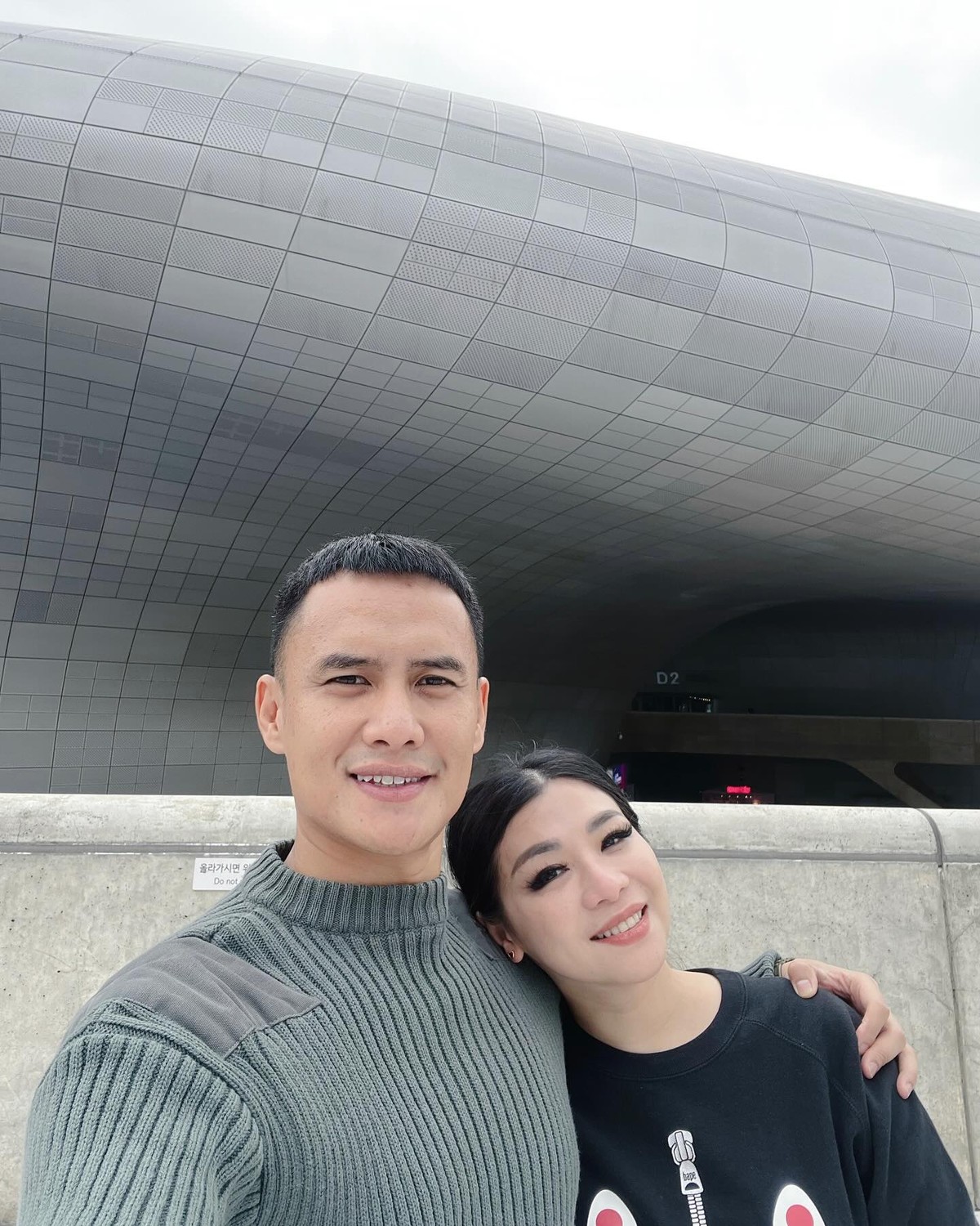 Choky Sitohang dan Melissa Aryani