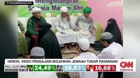 VIDEO: Viral, Video Pengajian Bolehkan Jemaah Tukar Pasangan
