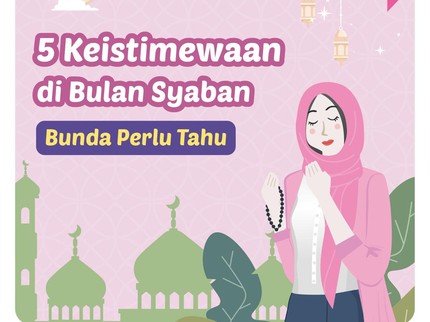 5 Keistimewaan di Bulan Syaban Bunda Perlu Tahu