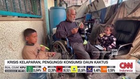 VIDEO: Krisis Kelaparan, Pengungsi Konsumsi Daun Kaktus