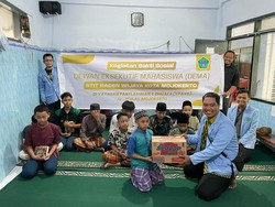 Mahasiswa Kota Mojokerto Baksos ke Panti Asuhan Jelang Ramadan