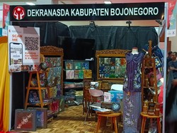 Dekranasda Bojonegoro Ramaikan Inacraft 2024, Pamer Kerajinan Batik-Kayu
