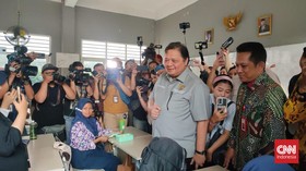 Airlangga Siapkan 4 Menu di Simulasi Makan Siang Gratis Prabowo