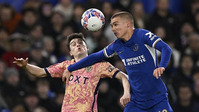 Chelsea menang atas Leeds United dalam laga babak kelima Piala FA di Stadion Stamford Bridge, Kamis (29/2) dini hari waktu Indonesia.