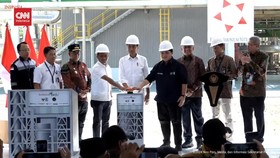 VIDEO: Jokowi Resmikan Pabrik Amonium Nitrat Untuk  Bahan Peledak