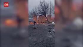 VIDEO: Bangunan Hancur Total Akibat Kebakaran Hutan di Texas