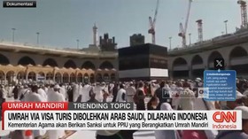 VIDEO: Umrah Via Visa Turis Dibolehkan Arab Saudi, Dilarang Indonesia